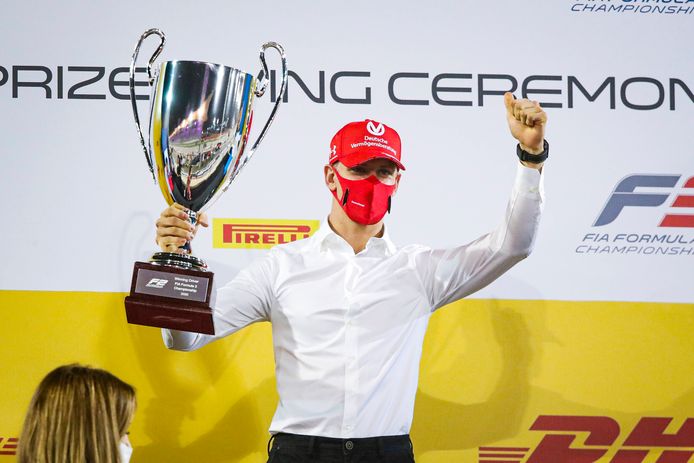 Mick Schumacher won dit jaar de Formule 2.