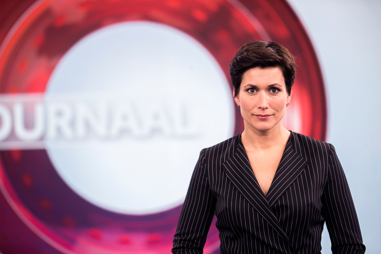 Journaalpresentator Annechien Steenhuizen Beeld ANP Kippa