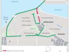 Rotonde bij Swifterbant en op- en afrit A6 drie weken dicht