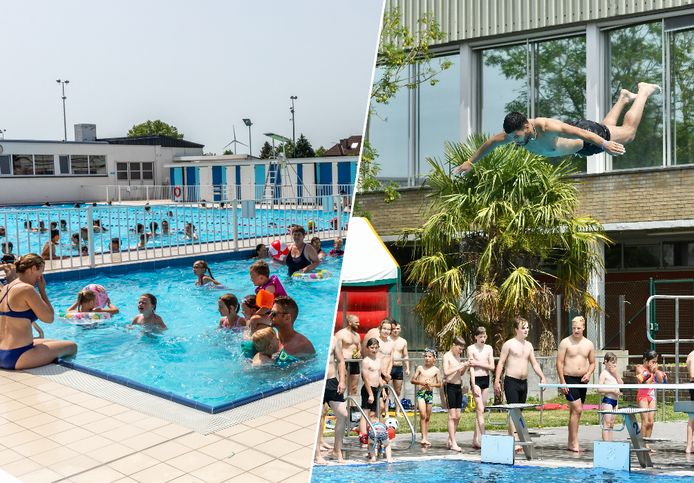 Vlaanderen zoekt afkoeling in zwembaden en recreatiedomeinen