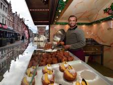 Oliebollenboer Frank baalt van plek op ‘dooie hoek’ aan de Roosendaalse Markt