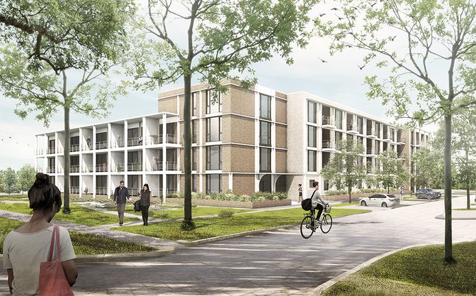 Betaalbare, energiezuinige  woningen in het groen.
