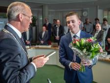 Tom de Nooijer uit Oldebroek jongste raadslid van ons land