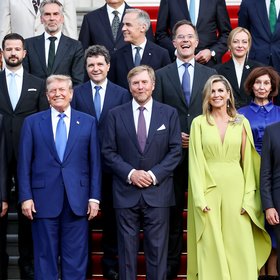 Image for Ongemak over koninklijk bezoek aanTrump, maar premier Jetten ziet vooral een ‘unieke kans’