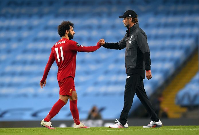 Salah et Klopp