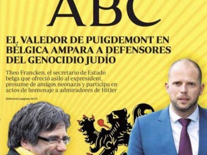 Spaanse krant : "Vlaams-nationalisten met heimwee naar Hitler beschermen Puigdemont"