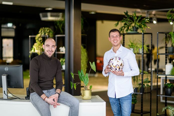 Maarten Vazquez (rechts) en zijn compagnon Thijs Mensink.