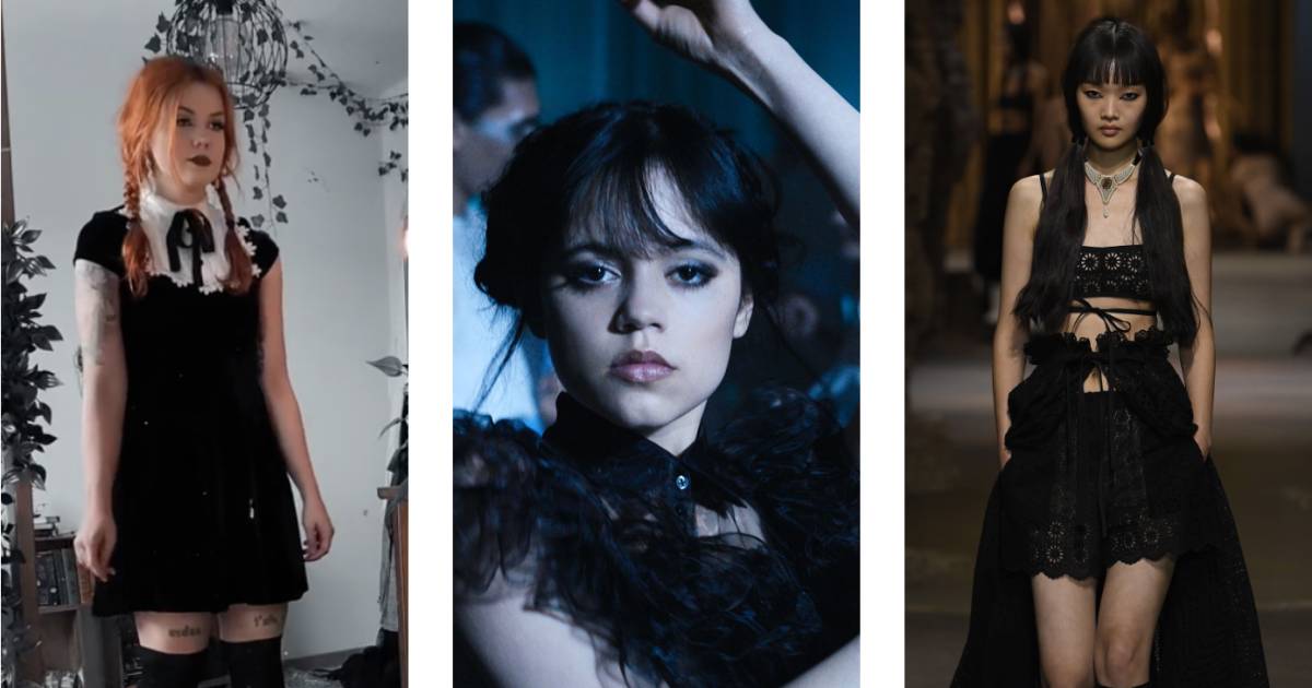 Monster стал хитом Netflix, и модникам он тоже понравился: «Среда» снова приносит готическую моду |  Нина