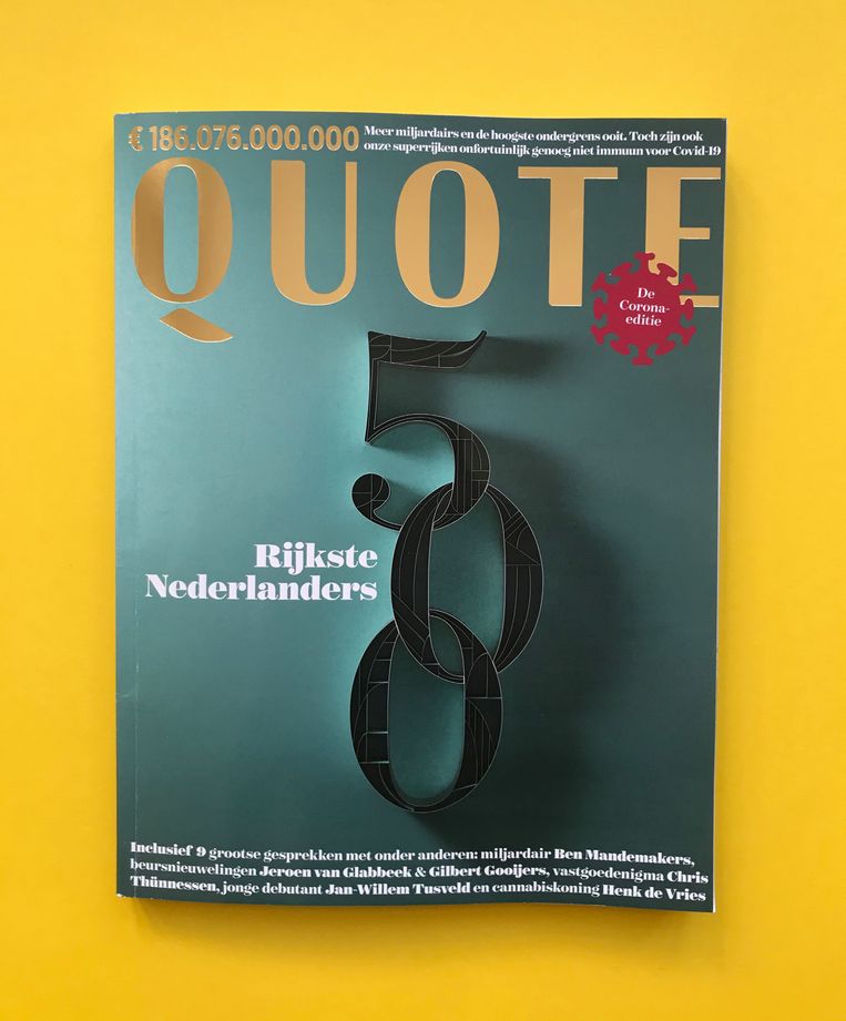 Mannen in donkere jasjes en een kelderiaanse toon: de Quote 500 is weer de oude