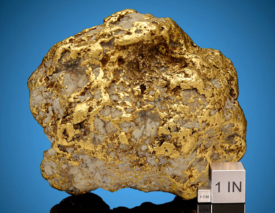 La plus grosse pépite d’or d’Alaska adjugée 750.000 dollars aux enchères Foto 7sur7.be