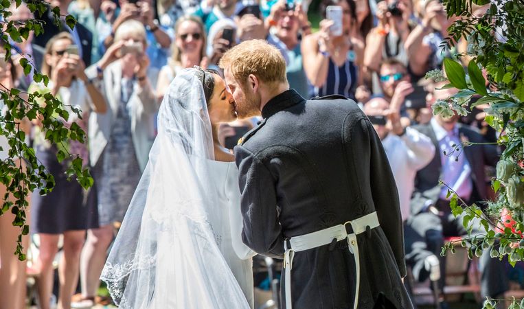 Het huwelijk van Harry en Meghan kostte de belastingbetaler ongeveer 38,4 miljoen dollar. 