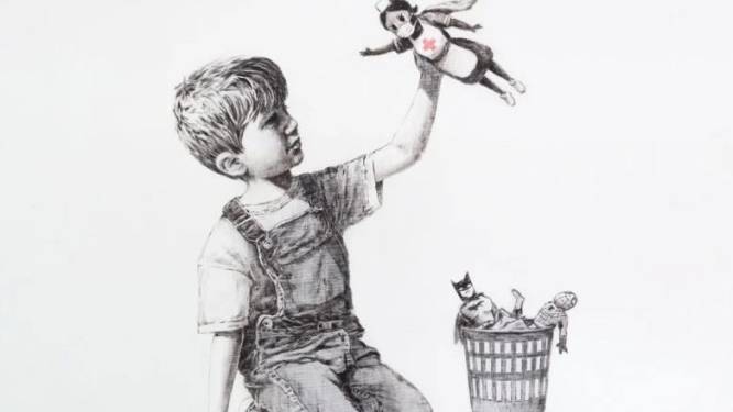 Recordbedrag voor werk Banksy: bijna 20 miljoen euro