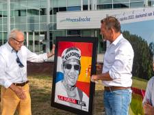 Jan Janssen tijdens Vuelta meer dan levensgroot te zien voor tv-helikopter: ‘Ik vind het schitterend’