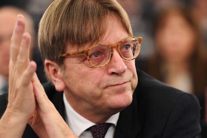 Guy Verhofstadt op archiefbeeld
