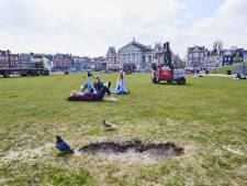 Museumplein is weer vrij voor iedereen, behalve het gras dan
