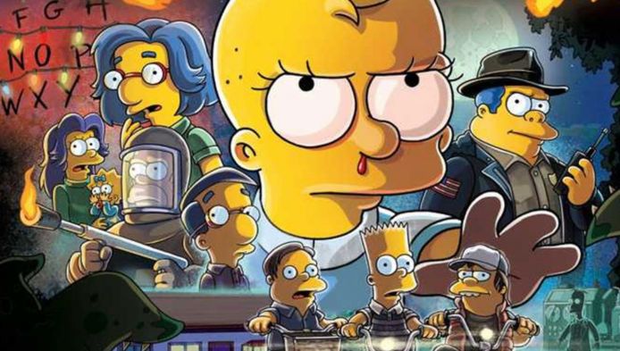 'The Simpsons' doen 'Stranger Things' na.