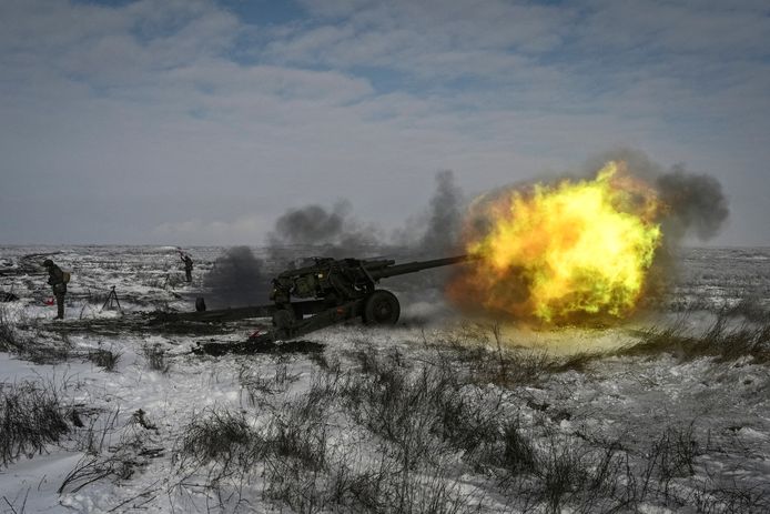 Russische legeroefeningen eind januari.