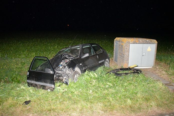 Het slachtoffer moest uit haar auto worden bevrijd