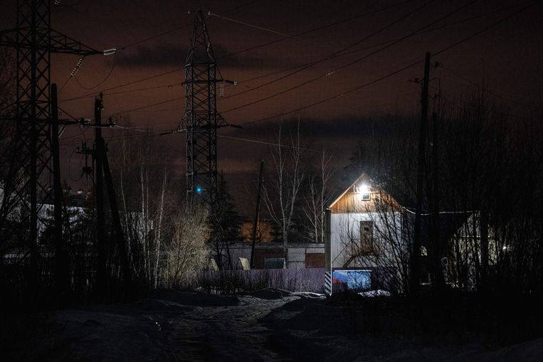Kolonie N2, bij nacht. Beeld AFP