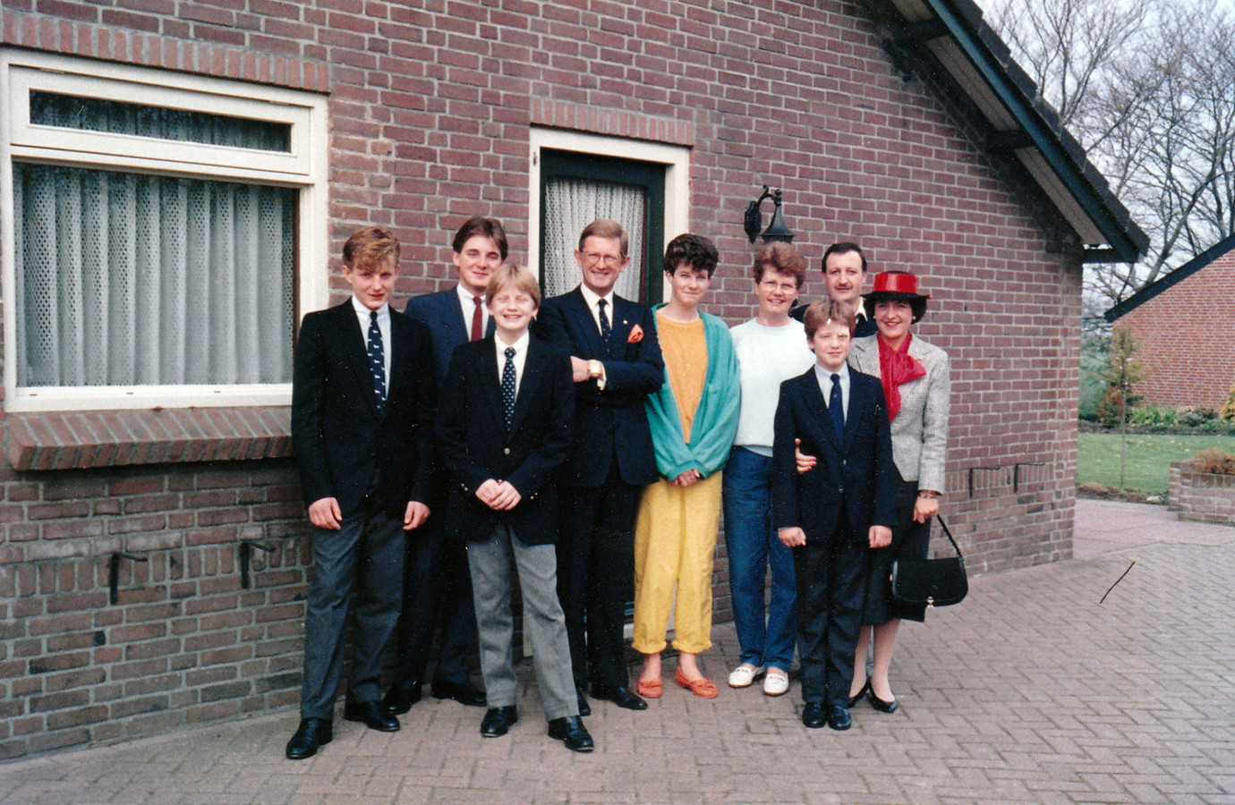 De sanitaire stop van prinses Margriet bij de Deurnese familie Van de Mortel Foto ed.nl
