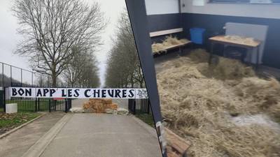 “Bon app’ les chèvres” : l’action coup de poing de supporters de Charleroi