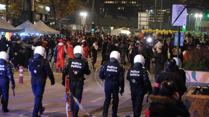 Brussel plant voor Spanje-Marokko zelfde politieaanwezigheid als vorige match 