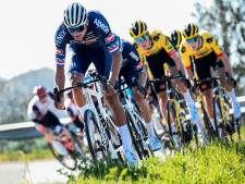 Mathieu van der Poel finisht als vierde tijdens start Italiaanse wielerweek, zege Schmid