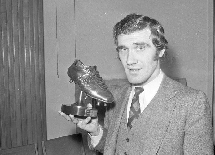 Wilfried Van Moer (Standard) wint de Gouden Schoen in 1970