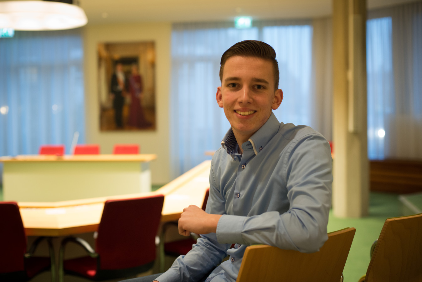 Tom de Nooijer (21) stapt op als raadslid in Oldebroek, SGP spreekt van vertrouwensbreuk Foto