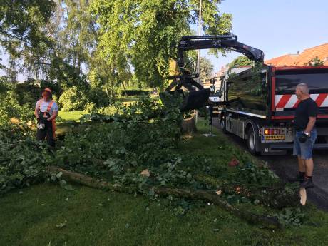 Noodweer zorgde vooral voor veel overlast in Hedel, Oss en Rijen