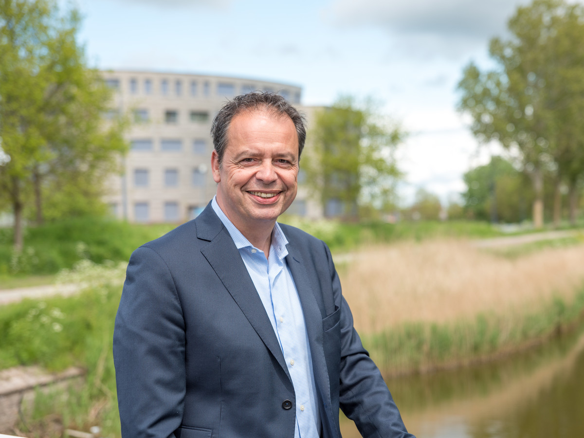 Burgemeester Jack van der Hoek van Schouwen-Duiveland.