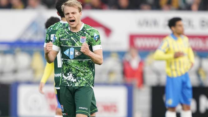 PEC-speler Thomas van den Belt lang in spanning na doelpunt tegen RKC: ‘Fijn om belangrijk te zijn’