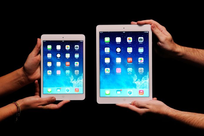 De nieuwe iPad Mini en de iPad Air.