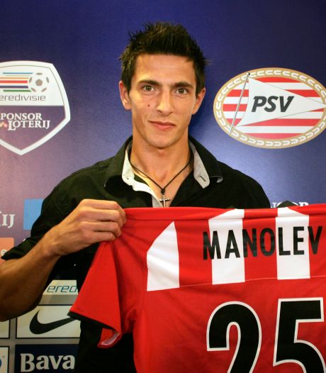 Voormalig PSV-rechtsback en praatprogramma-prooi Stanislav Manolev (35) stopt ermee