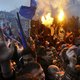 Duizenden Serviërs demonstreren tegen celstraf Karadzic