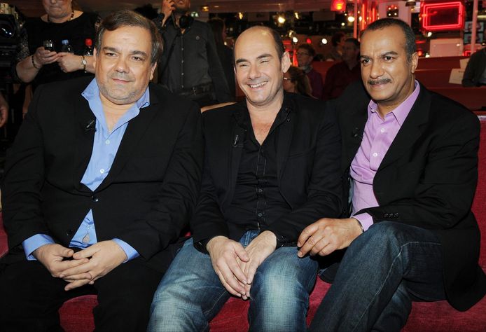 Les Inconnus, Didier Bourdon, Bernard Campan et Pascal Légitimus.