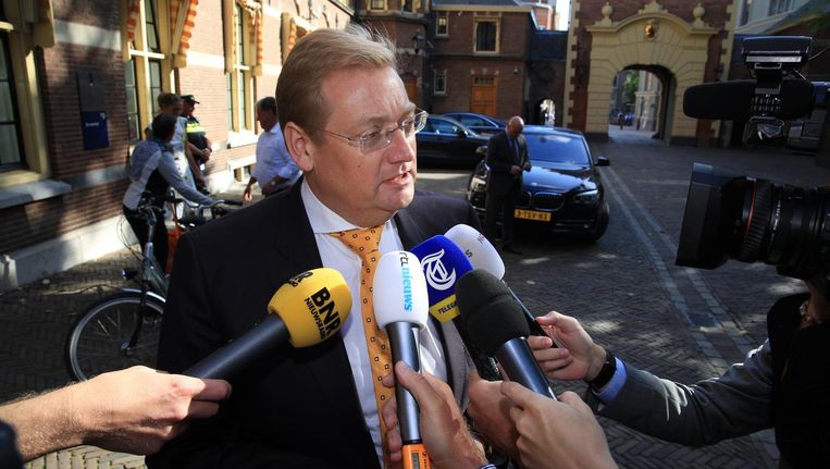 Minister Ard van der Steur. Beeld anp