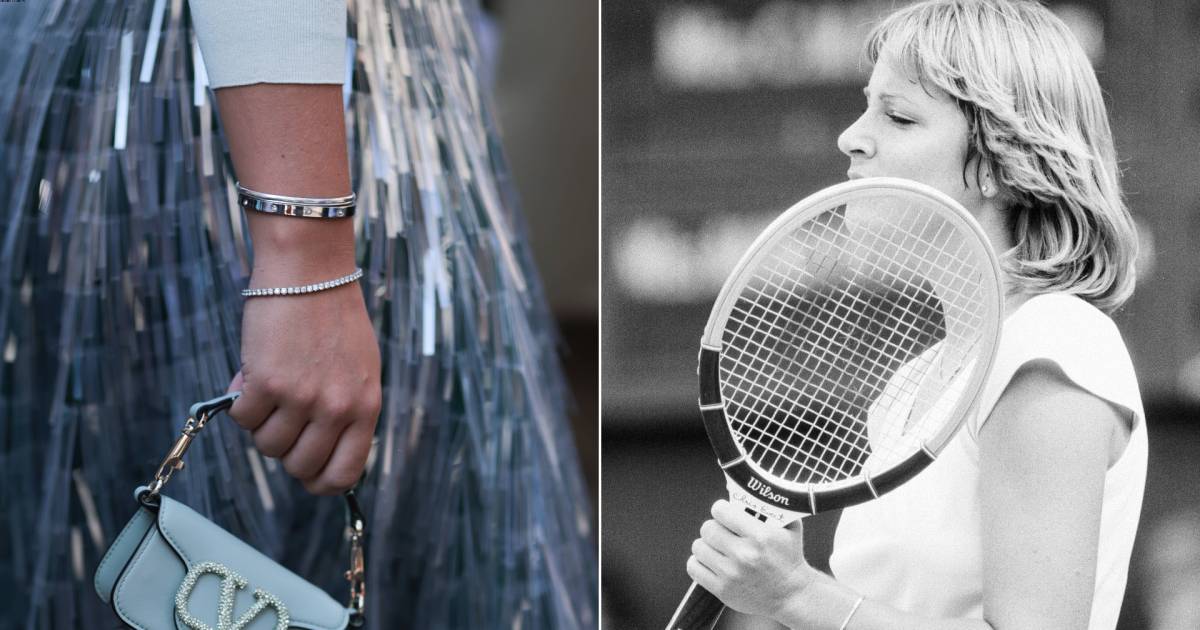 Это классическое и практичное украшение снова популярно: как носить теннисный браслет |  Нина