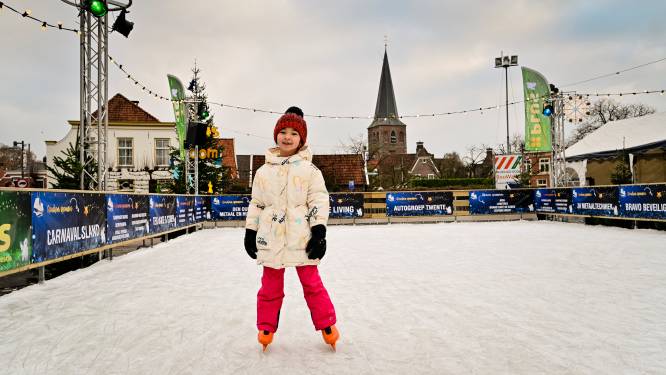 Door vandalisme iets later dan gepland, maar kinderen kunnen al ‘stiekem’ schaatsen in hartje Borne