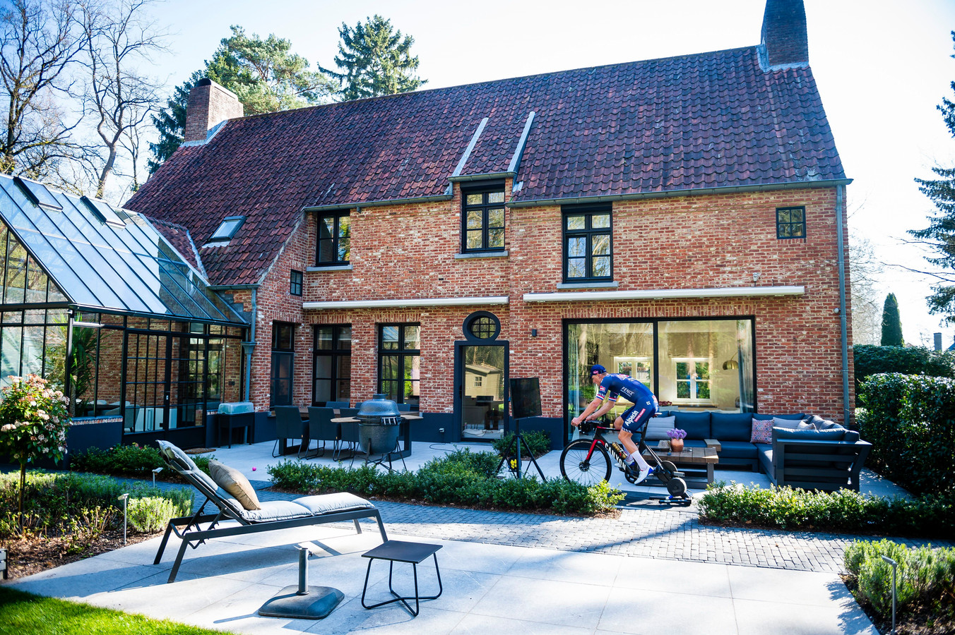 Mathieu Van Der Poel house in Kapellen, Belgium