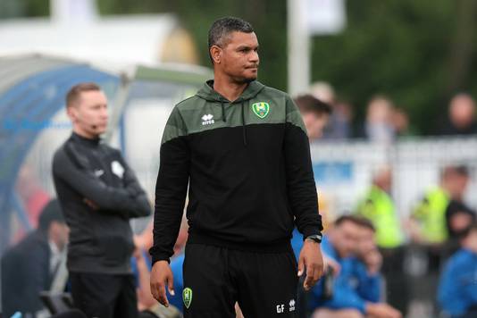 ADO Den Haag-trainer Giovanni Franken.