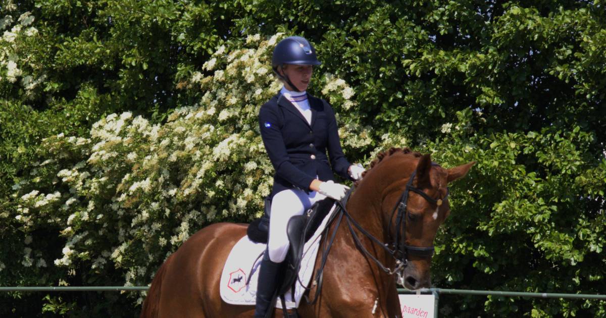 Dressuuramazone Tessa Kole grijpt EK-zilver bij Kür op muziek