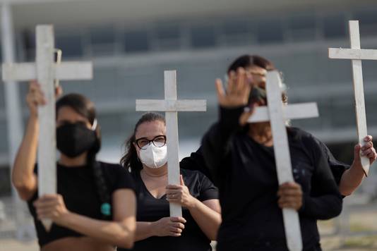 Manifestation anti-Bolsonaro à Brasilia (9 octobre)