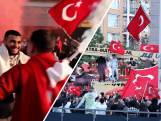 Aanhangers Erdogan vieren feest in grote Nederlandse steden