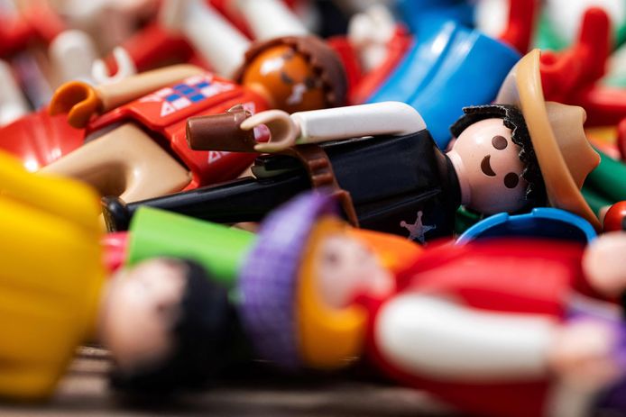 Characters from Playmobil.