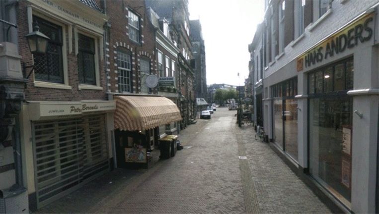 De Spekstraat in Haarlem. © Google Streetview Beeld 