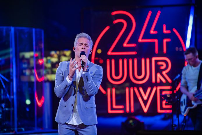 Christoff tijdens '24 uur live' vorig jaar