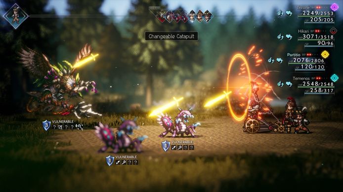 Beeld uit 'Octopath Traveler II'.
