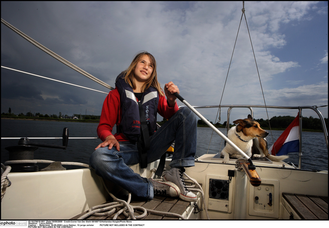 Zeilmeisje Laura Dekker (14) gaat in hoger beroep Foto hln.be