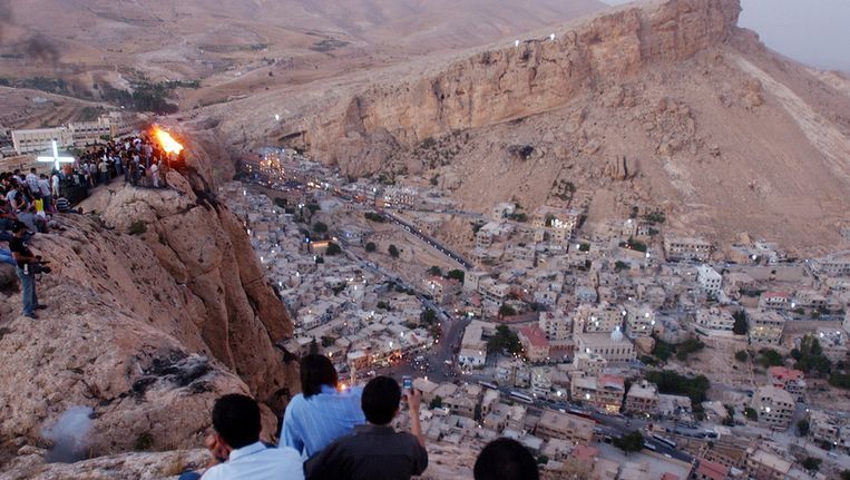 Archiefbeeld. Het dorpje Maaloula. Beeld ap